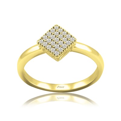 0.16 Karat Pırlanta Fantezi Yüzük - IDL Sertifikalı - Amor Pırlanta