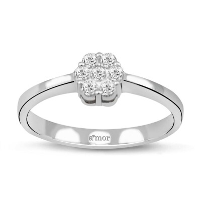 0.20 Karat Pırlanta Coronet Yüzük - IDL Sertifikalı - Amor Pırlanta