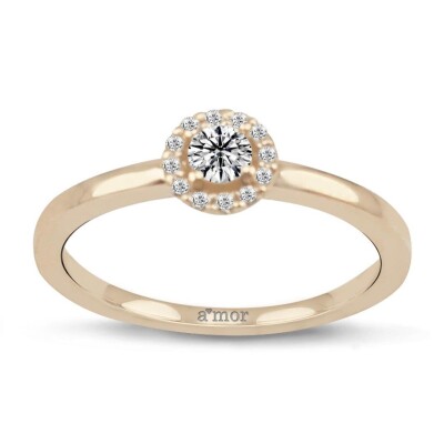 0.20 Karat Pırlanta Fantezi Yüzük - IDL Sertifikalı - Amor Pırlanta
