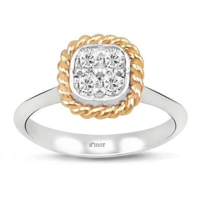 0.23 Karat Pırlanta Fantezi Yüzük - IDL Sertifikalı - Amor Pırlanta