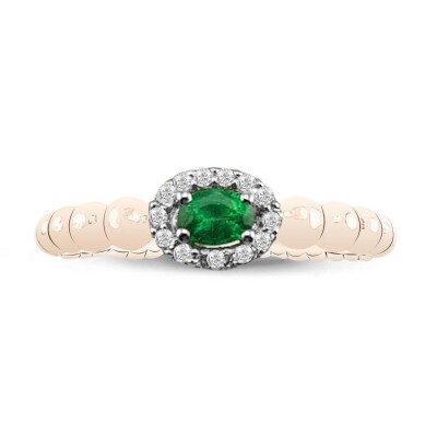 0.25 Karat Pırlanta Zümrüt Yüzük - IDL Sertifikalı - Amor Pırlanta