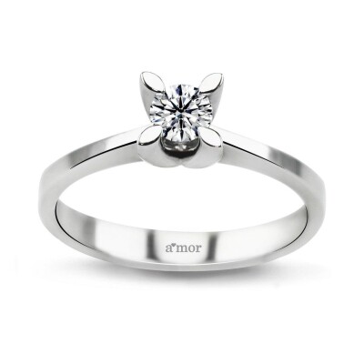 0.30 Karat Pırlanta Tektaş Yüzük - IDL Sertifikalı - Amor Pırlanta