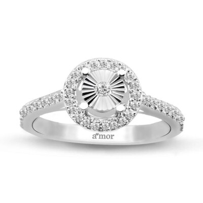 0.34 Karat Pırlanta Fantezi Yüzük - IDL Sertifikalı - Amor Pırlanta