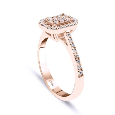 0.36 Karat Pırlanta Coronet Yüzük - IDL Sertifikalı - 2