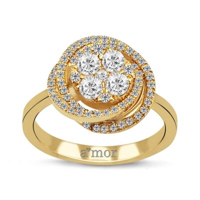 0.50 Karat Pırlanta Fantezi Yüzük - IDL Sertifikalı - Amor Pırlanta