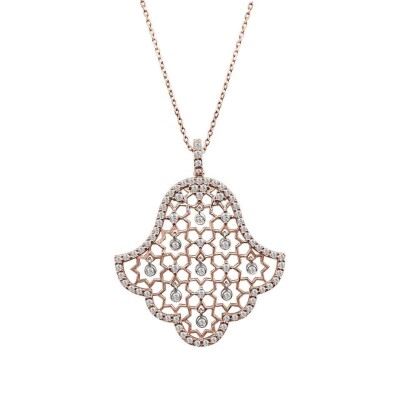 0.60 Karat Pırlanta Fantezi Kolye - IDL Sertifikalı - Amor Pırlanta