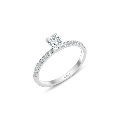 0.66 Karat Pırlanta Emerald Yüzük - IDL Sertifikalı - Amor Pırlanta