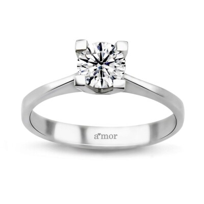 0.70 Karat Pırlanta Tektaş Yüzük - IDL Sertifikalı - Amor Pırlanta