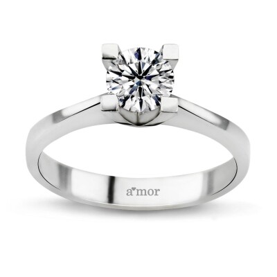 0.75 Karat Pırlanta Tektaş Yüzük - IDL Sertifikalı - Amor Pırlanta