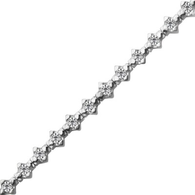 0.80 Karat Pırlanta Su Yolu Bileklik - IDL Sertifikalı - Amor Pırlanta