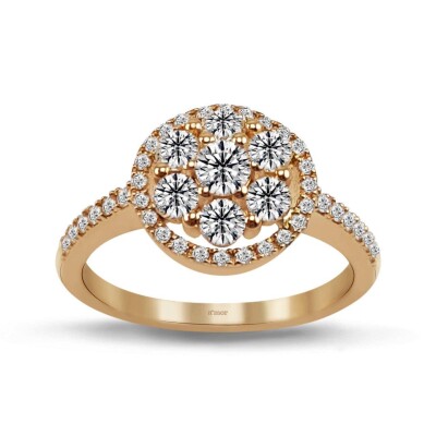 0.82 Karat Pırlanta Fantezi Yüzük - IDL Sertifikalı - Amor Pırlanta