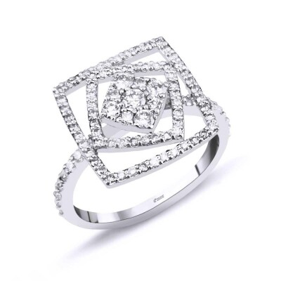 0.86 Karat Pırlanta Fantezi Yüzük - IDL Sertifikalı - Amor Pırlanta
