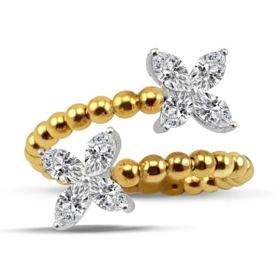 1.00 Karat Pırlanta Fantezi Yüzük - IDL Sertifikalı - Amor Pırlanta