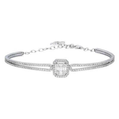 1.27 Karat Pırlanta Baget Bileklik - IDL Sertifikalı - Amor Pırlanta