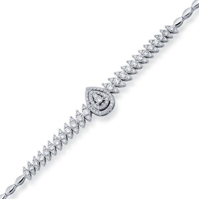 1.83 Karat Pırlanta Fantezi Bileklik - IDL Sertifikalı - Amor Pırlanta