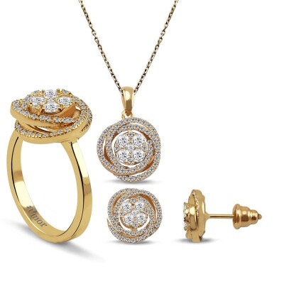2.39 Karat Pırlanta Olimpiyat Fantezi Set - IDL Sertifikalı - Amor Pırlanta