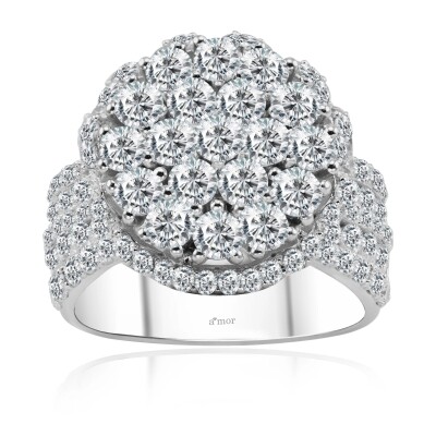 3.49 Karat Pırlanta Coronet Yüzük - IDL Sertifikalı - Amor Pırlanta
